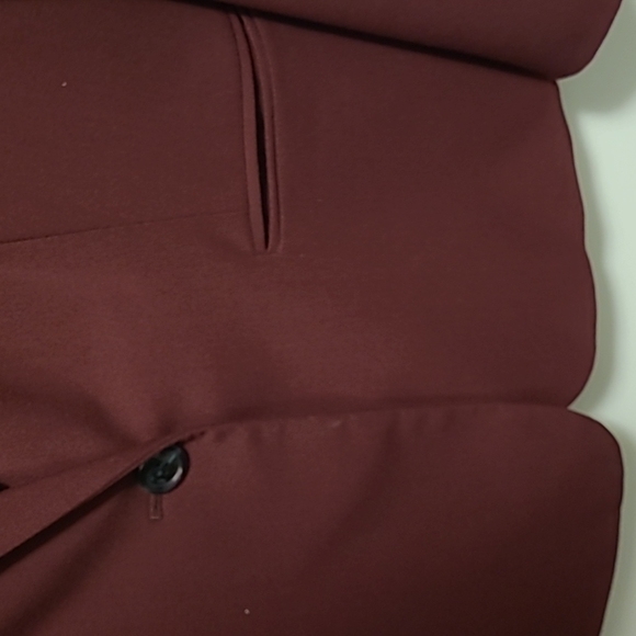 Women's blazer burgundy size 6 - Picture 3 of 5